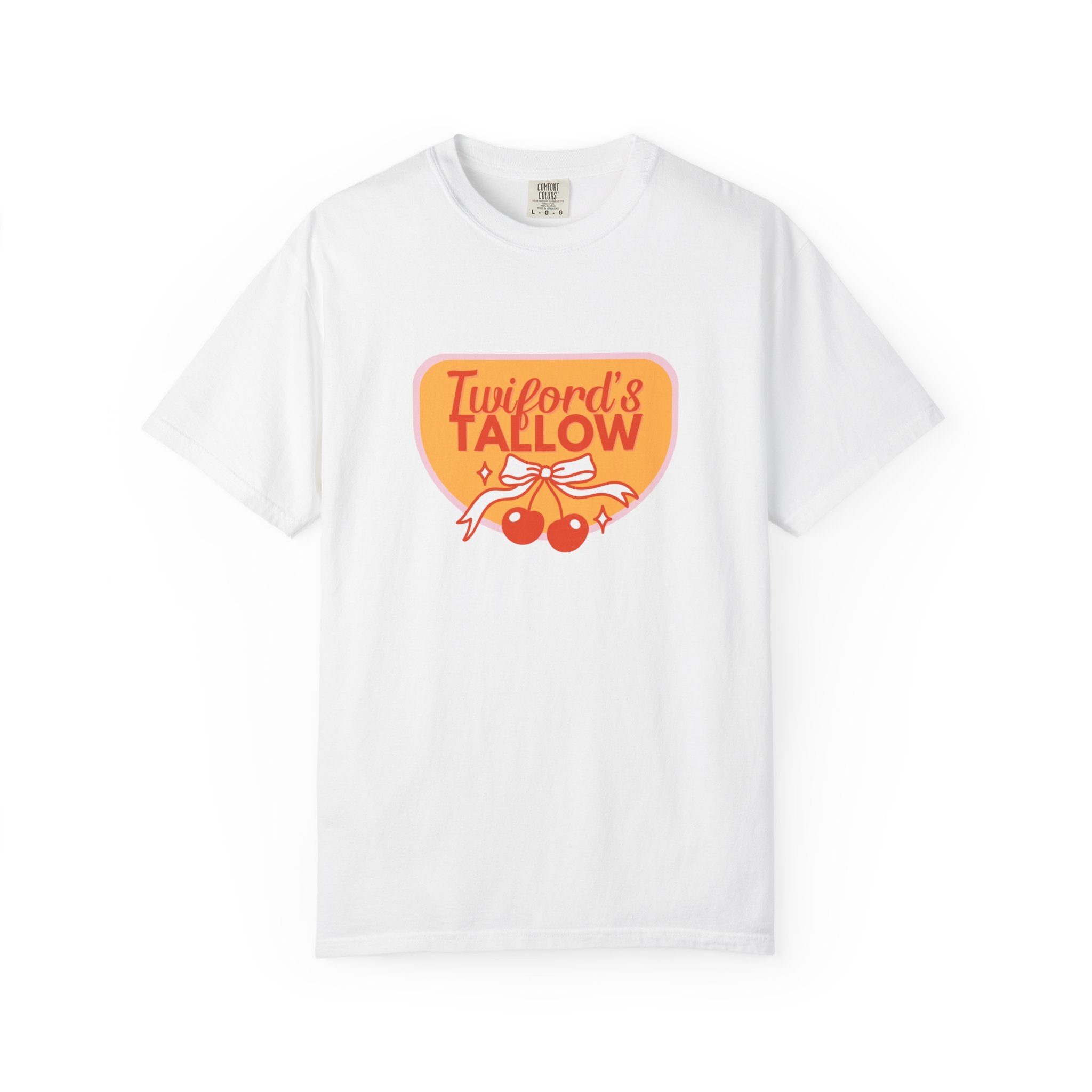 T-shirt — Twiford's Tallow Vintage Cherry Logo Tee