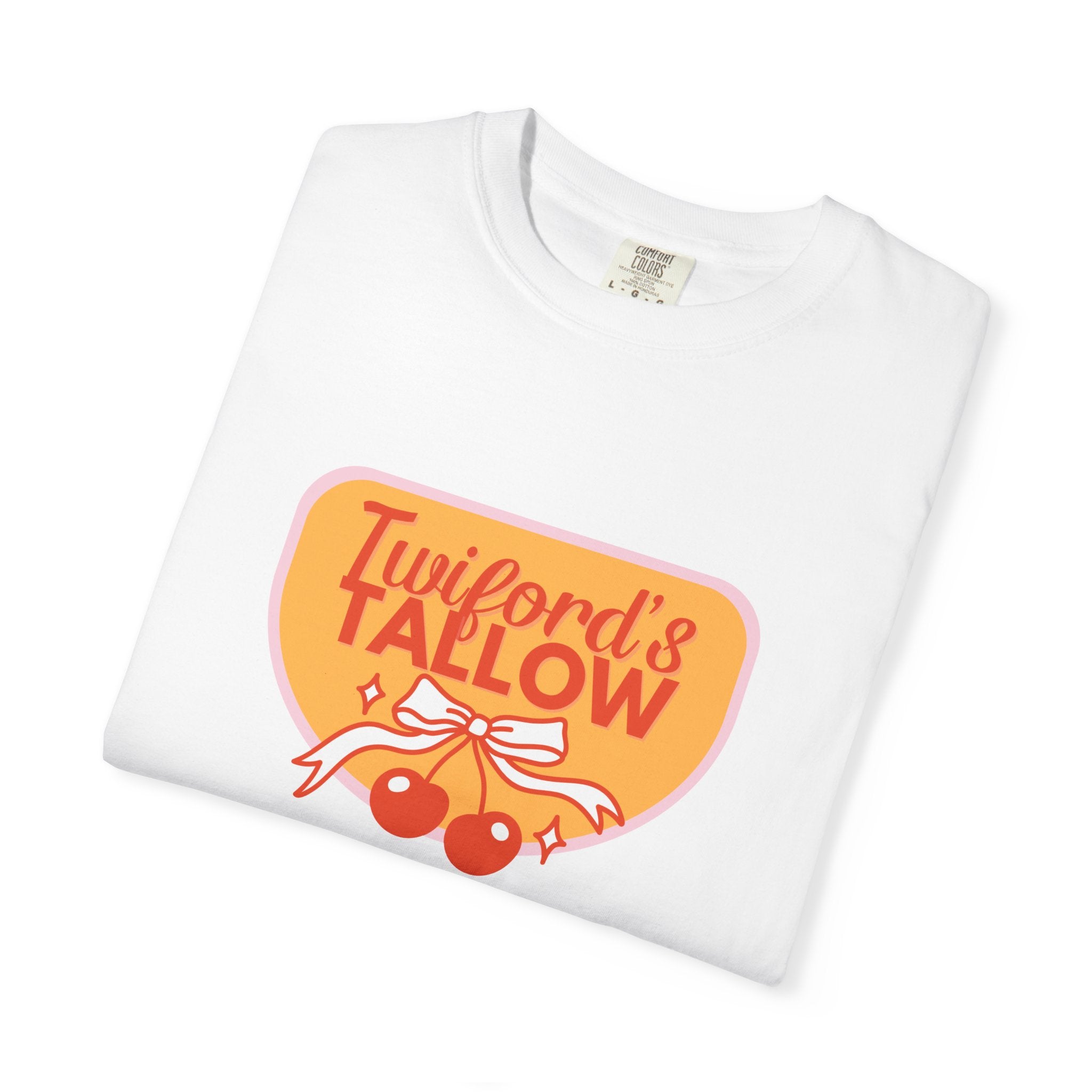 T-shirt — Twiford's Tallow Vintage Cherry Logo Tee
