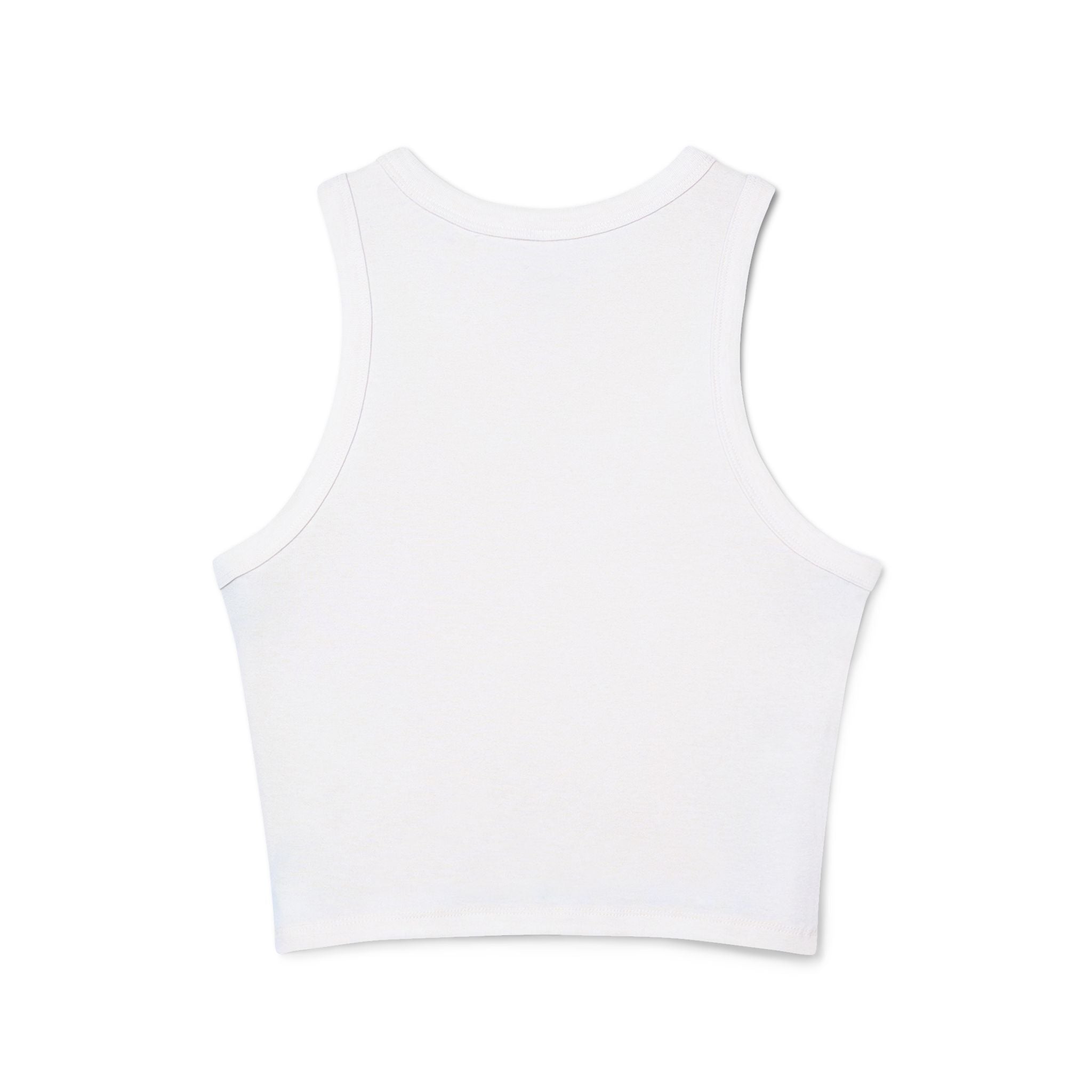 Twiford & Tallow Retro Cherry Patch Racer Tank Top