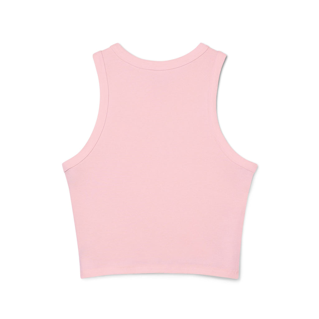 Twiford & Tallow Retro Cherry Patch Racer Tank Top