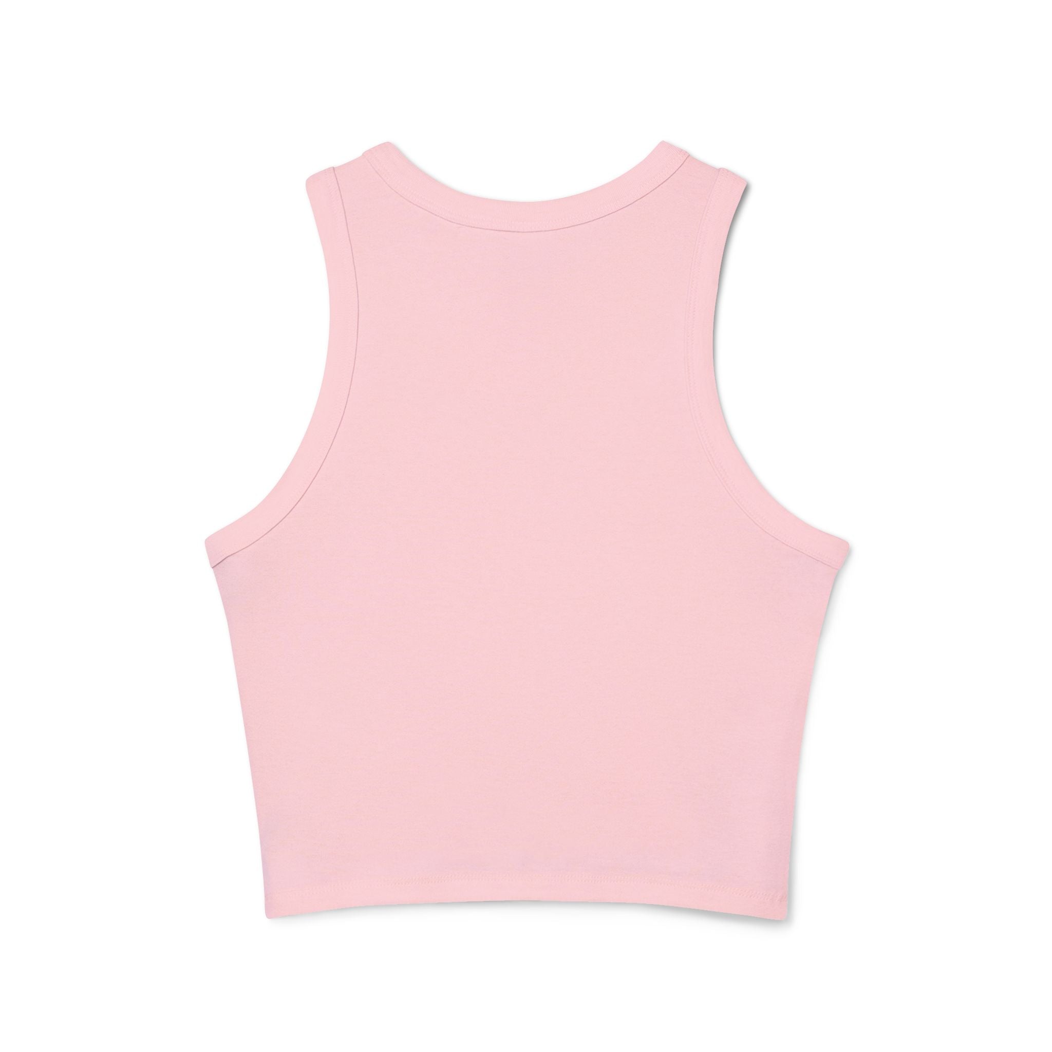 Twiford & Tallow Retro Cherry Patch Racer Tank Top
